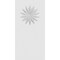Ekena Millwork Standard Foster Flower Plinth Block With Square Edge, 3 1/2"W x 7"H x 3/4"P PBP035X070X075FOS09 - alternate 4